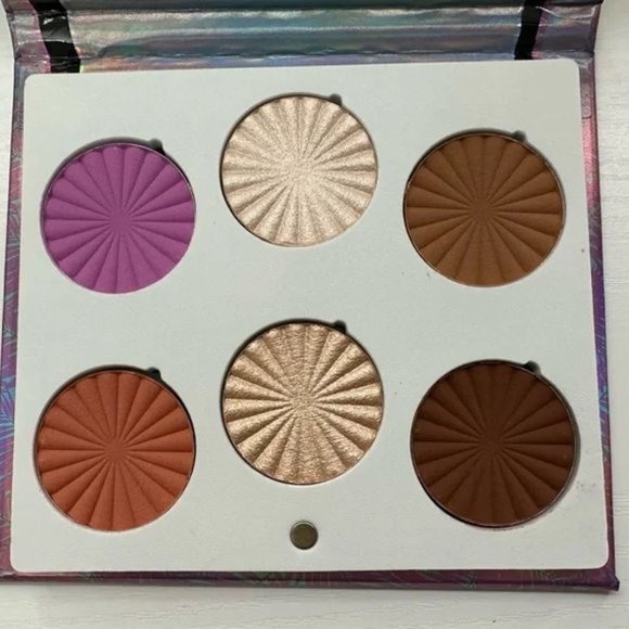 OFRA MINI MIX FACE PALETTE BIENVENIDOS A MIAMI (blush, highlight, bronzer) NEW - Picture 11 of 14